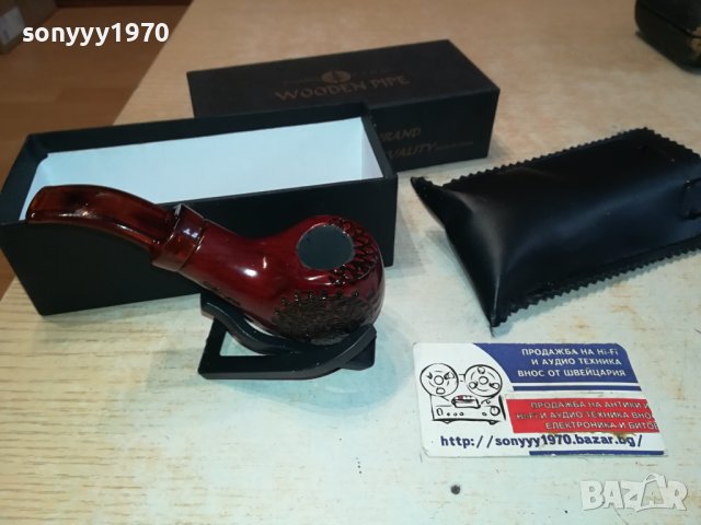 ЛУКСОЗНА ЛУЛА СТОЙКА КУТИЯ КЕЙС 0401241544, снимка 3 - Лули - 43657560