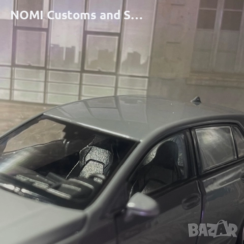 Volkswagen Golf 8 GTI умален модел, снимка 5 - Коли, камиони, мотори, писти - 52516545