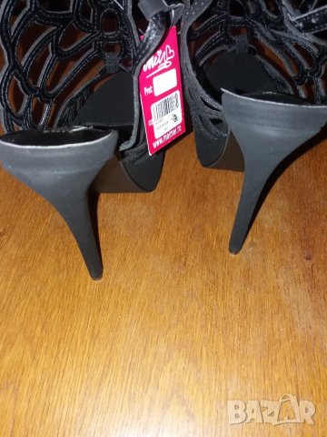 Сандали на висок ток, снимка 7 - Дамски обувки на ток - 22360954