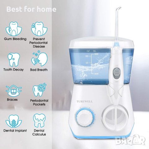 Зъбен душ/ Иригатор за устна кухина TUREWELL, снимка 2 - Стоматология - 43619251