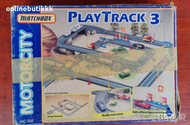 Matchbox Motorcity PlayTrack 3 сет , снимка 1 - Колекции - 43916799