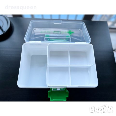 3872 Пластмасова кутия за лекарства с дръжка и закопчалка, снимка 4 - Други стоки за дома - 44125477