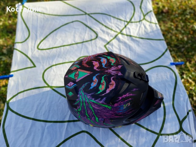 Кросова мото каска  FOX  61-62см.  XL , снимка 5 - Аксесоари и консумативи - 34971638