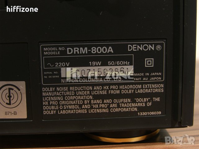 ДЕК  Denon drm-800a /1 , снимка 8 - Декове - 40247874