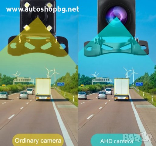 AHD автомобилна камера за задно виждане 170 градуса, снимка 2 - Аксесоари и консумативи - 44116323