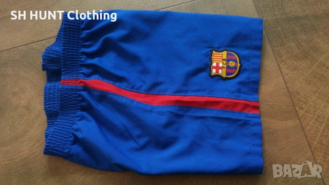 NIKE FC BARCELONA Kids Football Shorts размер 6-7 години / 116-122 см детски къси панталони 17-59, снимка 3 - Детски къси панталони - 53209732