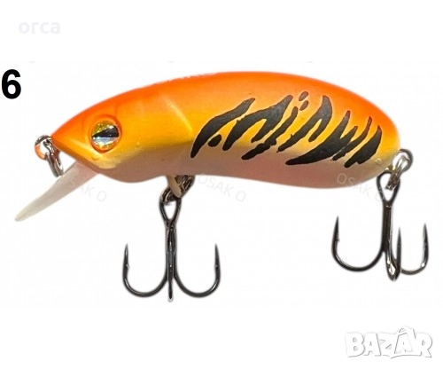 Воблер OSAKO CC35 Floating 35 mm – повърхностен воблер за хищници, снимка 6 - Такъми - 51888043