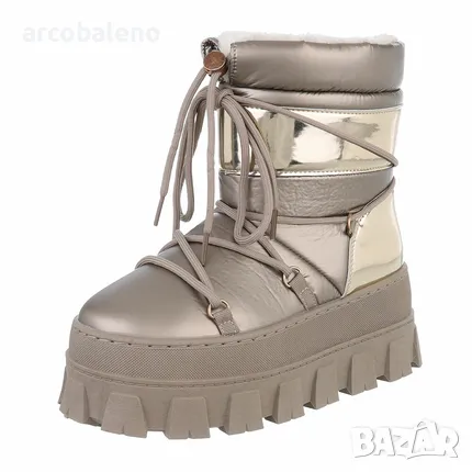 Зимни дамски боти, 2цвята , снимка 6 - Дамски боти - 47498093