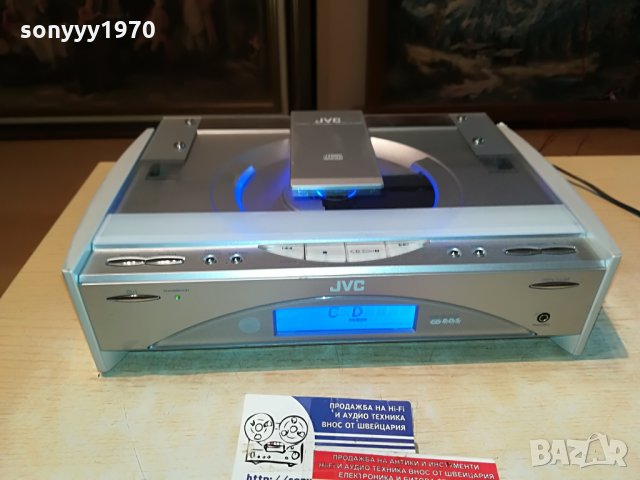 jvc-cd/tuner/amplifier-дизаинерска машина 0707211105, снимка 6 - Ресийвъри, усилватели, смесителни пултове - 33448490