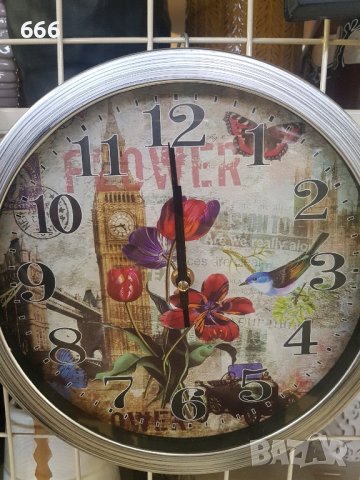 часовник , снимка 3 - Стенни часовници - 43420512