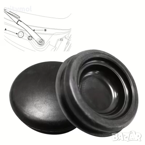 Капачка на рамото на предната чистачка за Hyundai и Kia(28 мм) - 2 бр, снимка 3 - Аксесоари и консумативи - 51975412