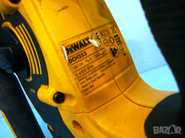 DeWALT DCH 253 с куфар , снимка 6 - Бормашини - 44898229