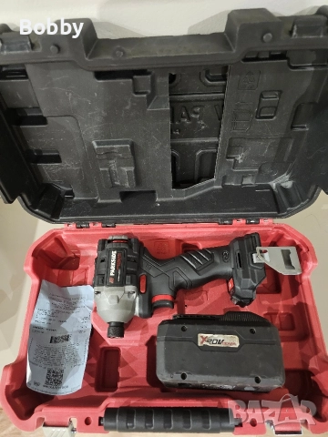 Гаранция!Акумулаторен Безчетков Ударен Импакт PARKSIDE Performance PSSSAP 20-LI C3+Батерия 20V 8AH 