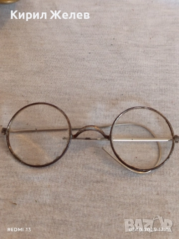 Винтидж стари диоптрични очила редки за КОЛЕКЦИЯ ДЕКОРАЦИЯ 22392, снимка 2 - Други ценни предмети - 51922630
