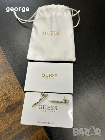 Дамски обеци Guess - нови, снимка 6 - Обеци - 53592244