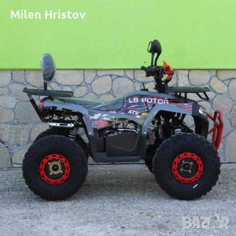 Бензиново АТВ 150сс  Predator RED/GRAY с автоматична скоростна кутия, снимка 3 - Мотоциклети и мототехника - 52078641