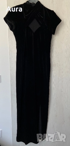 Long velvet dress , снимка 5 - Рокли - 51599807