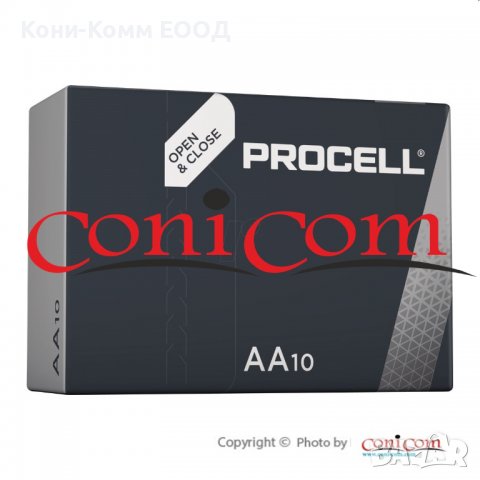  Алакални батерии AA 1.5V 10бр. в опаковка Alkaline Duracell ProCell LR06