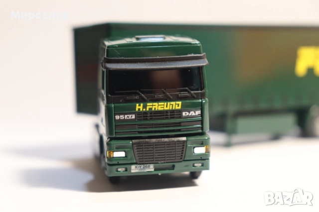 AWM H0 1/87 DAF TIR ТИР ВЛЕКАЧ КАМИОН МОДЕЛ, снимка 3 - Колекции - 52711185