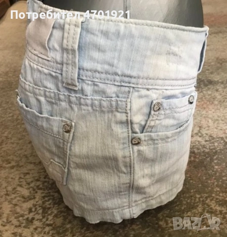 Светли дамски къси панталони, снимка 6 - Къси панталони и бермуди - 53216268