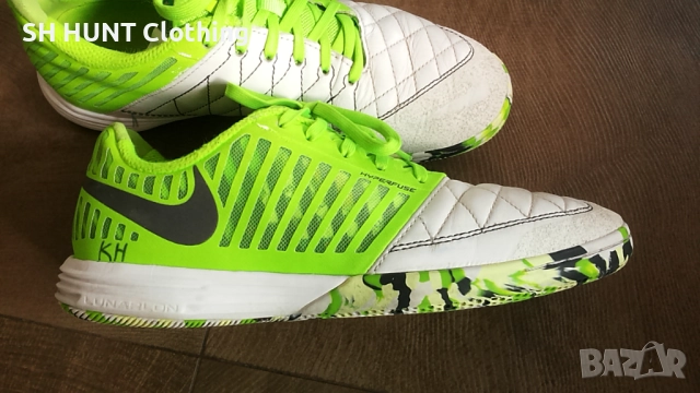 NIKE Hyperfuse LUNAR GATO размер EUR 40 / UK 6 естествена кожа за зала 40-10-S, снимка 2 - Футбол - 52639711