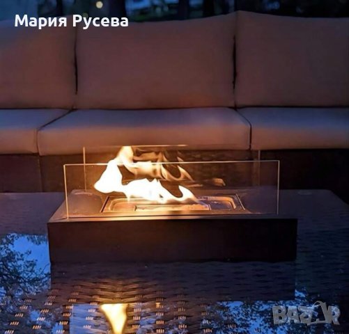 Биокамина за вкъщи или навън  черна /бяла 