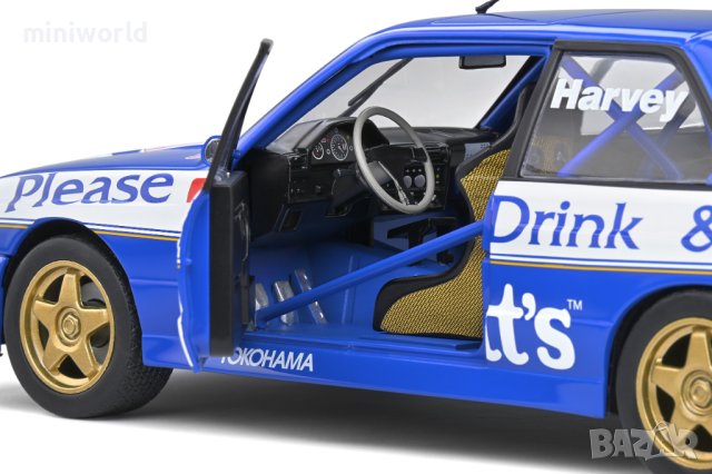 SOLIDO BMW E30 M3 Sport Evolution - мащаб 1:18 на Solido моделите са нови в кутия, снимка 15 - Колекции - 30551050