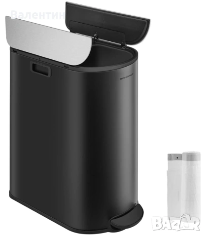 Двоен кухненски кош за смет