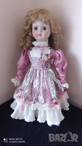 Порцеланова кукла 40 см , снимка 1 - Колекции - 38239177