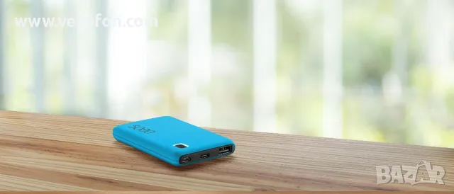 Външна батерия Cellularline ESSENCE 5000 mAh, Синя, снимка 2 - Външни батерии - 49400524