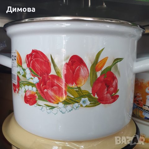 Тенджери руски емайл, снимка 2 - Съдове за готвене - 17365345