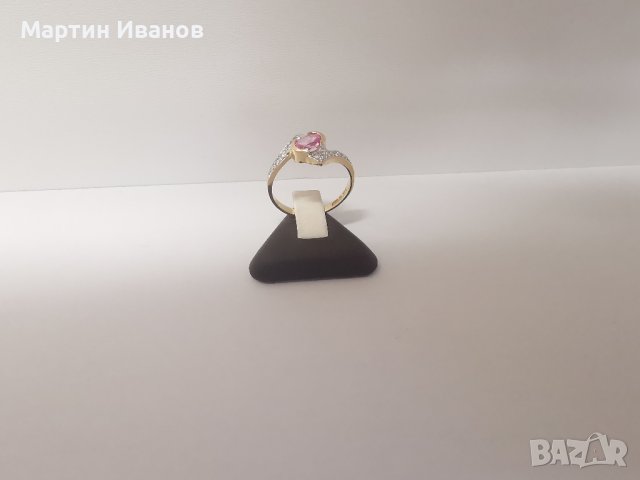 Златен пръстен 18 карата , снимка 2 - Пръстени - 43195946