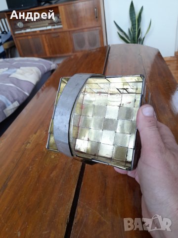 Стара метална кошница, снимка 5 - Други ценни предмети - 32344891