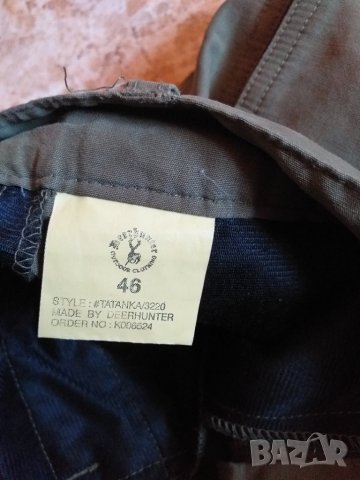 Мъжки панталон за туризъм, къмпинг, лов и риболов  Deerhunter Clothing outdoor , снимка 3 - Екипировка - 33660300