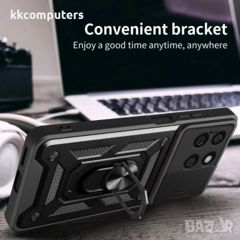 Honor X8b Удароустойчив Ring Holder Калъф и Протектор, снимка 6 - Калъфи, кейсове - 52583122