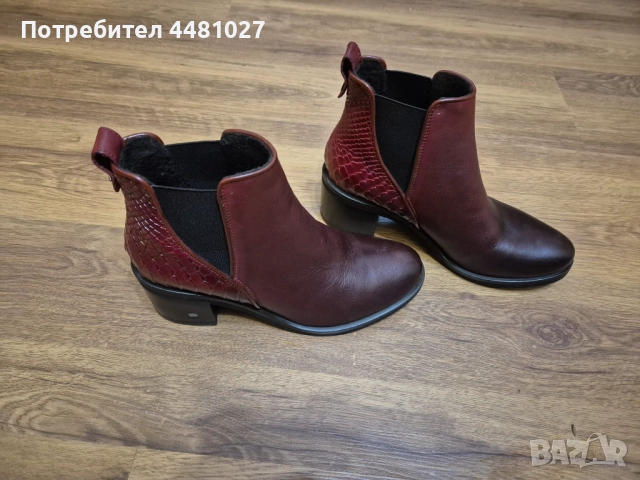 Дамски боти от естествена кожа Lasocki номер 36 от естествена кожа , снимка 3 - Дамски боти - 52565316
