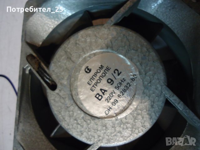 Монофазни вентилатори, снимка 6 - Електродвигатели - 37252498
