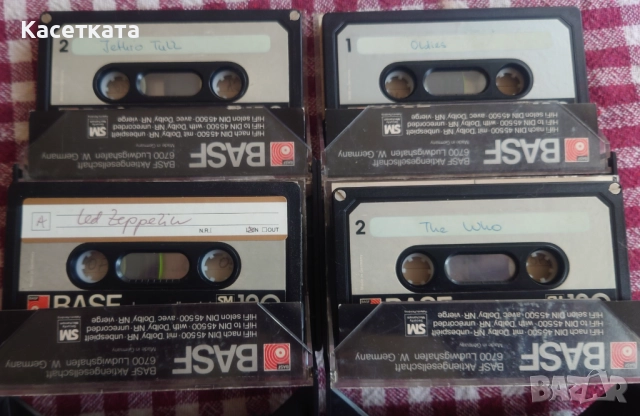 Аудио касети 5 бр. BASF chromdioxid 120 минути, снимка 3 - Аудио касети - 52688863