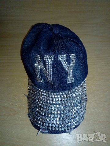 Дънкова шапка NY