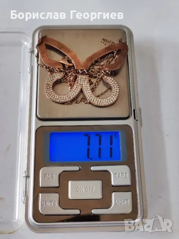 Сребърно колие Sezgin 925, снимка 5 - Колиета, медальони, синджири - 47939158