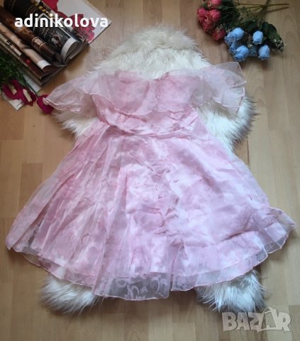 Нова розова рокля, снимка 2 - Рокли - 21532979