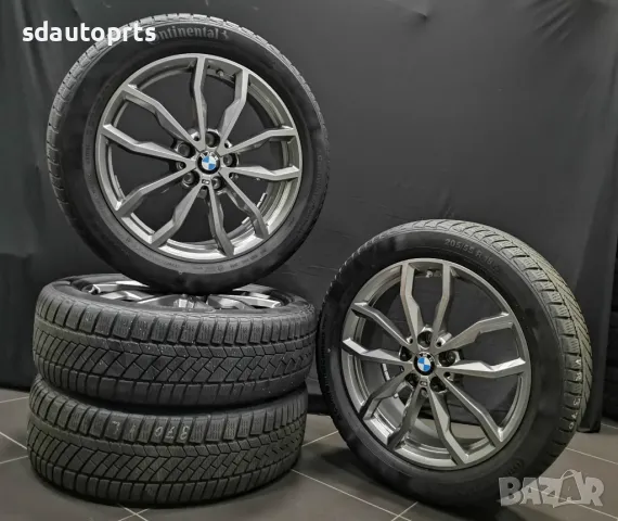 18” Зимен К-т BMW Джанти Style 711 M Гуми Continantal Датчик X1 F48 U11 U12 X2 F39