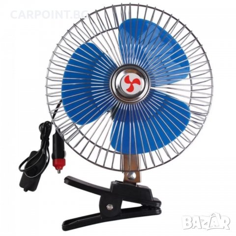 ВЕНТИЛАТОР ЗА КОЛА 24V AMIO, СТАЦИОНАРЕН ,ВЪРТЯЩ СЕ РЕЖИМ,8 1БР., снимка 1