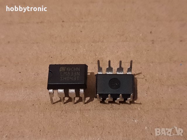 LM833 dual audio operational amplifier 