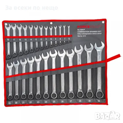 Звездогаечни ключове 6 – 32 мм FORCEKRAFT