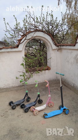 Детска тротинетка тротинетки, снимка 3 - Детски велосипеди, триколки и коли - 36498832