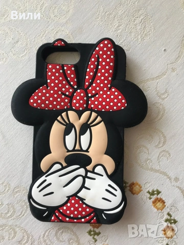 Оригинален Disney Дисни гръб калъф за iPhone 7/7+ Mini Mouse, снимка 2 - Калъфи, кейсове - 53407479