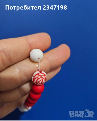 Мартеници на едро - гривни ръчна изработка, снимка 8 - Изработка на бижута и гривни - 52595115