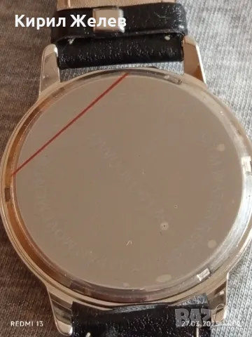 Чисто нов дамски часовник BELLIS QUARTZ с кожена каишка стилен дизайн 49860, снимка 4 - Дамски - 49661752