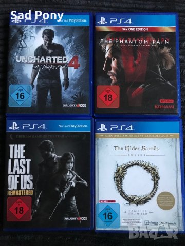 PS4 Play Station 4 игри